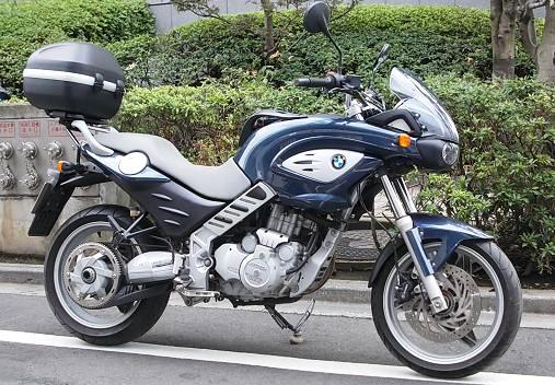 ＢＭＷモーターサイクル認定中古車フェアー出品車輌 F650CS作業進行中